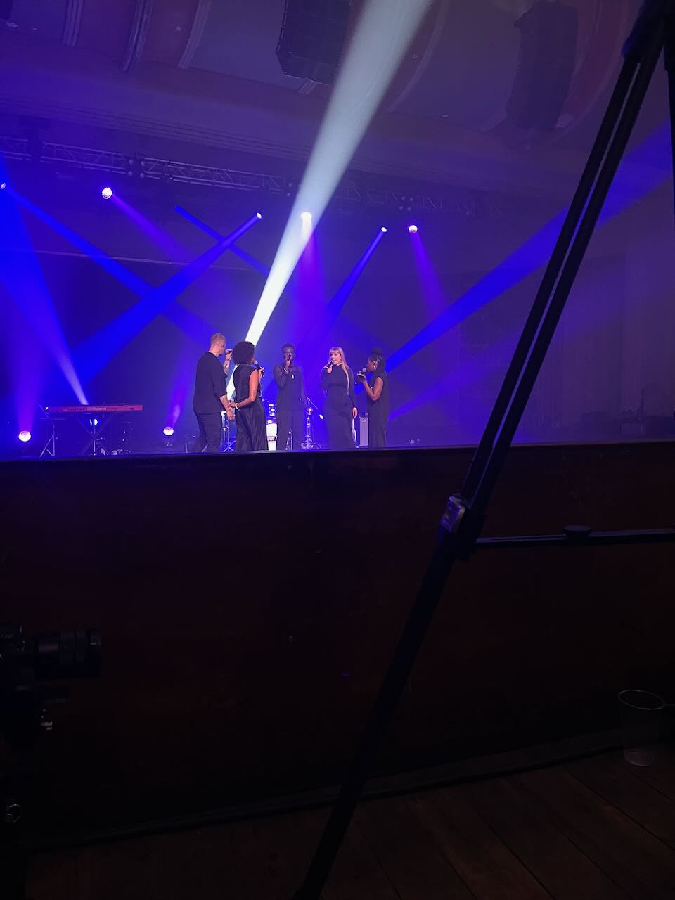 Concert filming at Liverpool Cathedral – 10 cameras